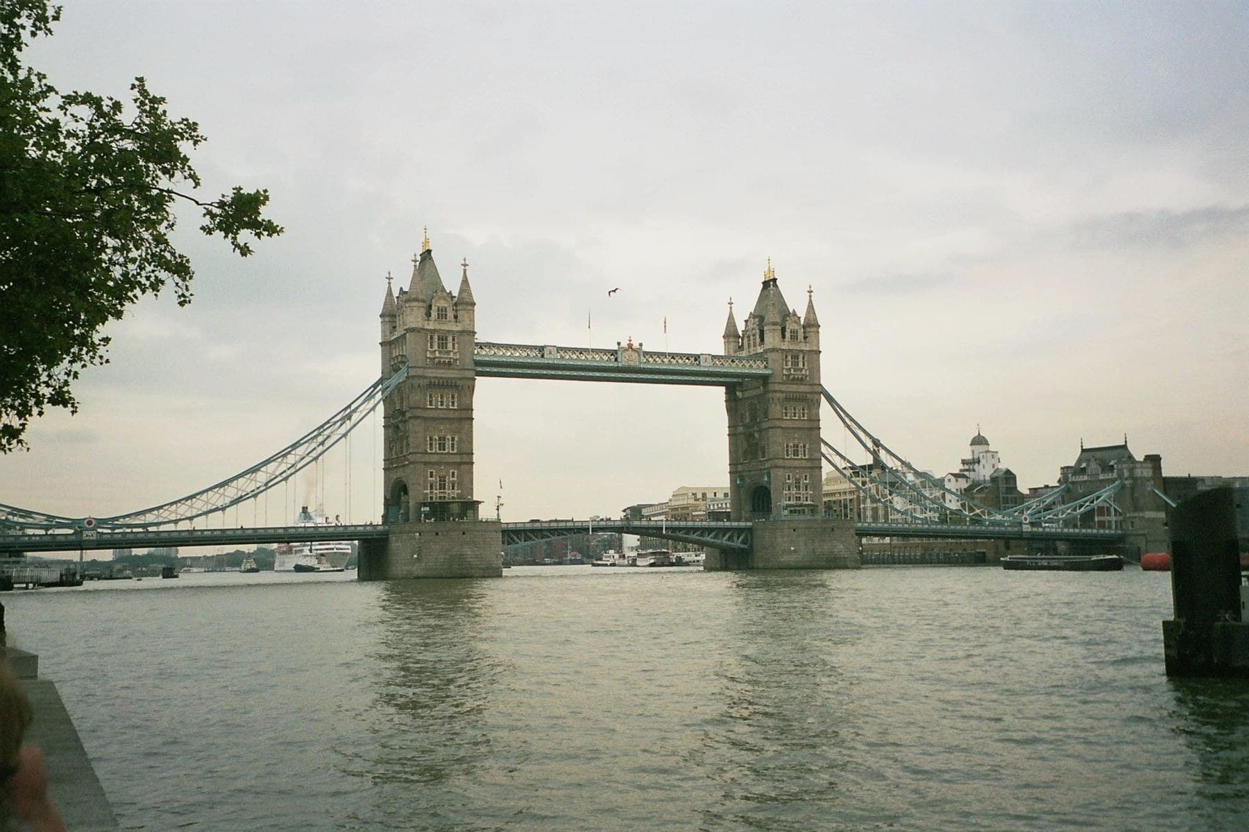 Tower Bridge over the River Thames in London